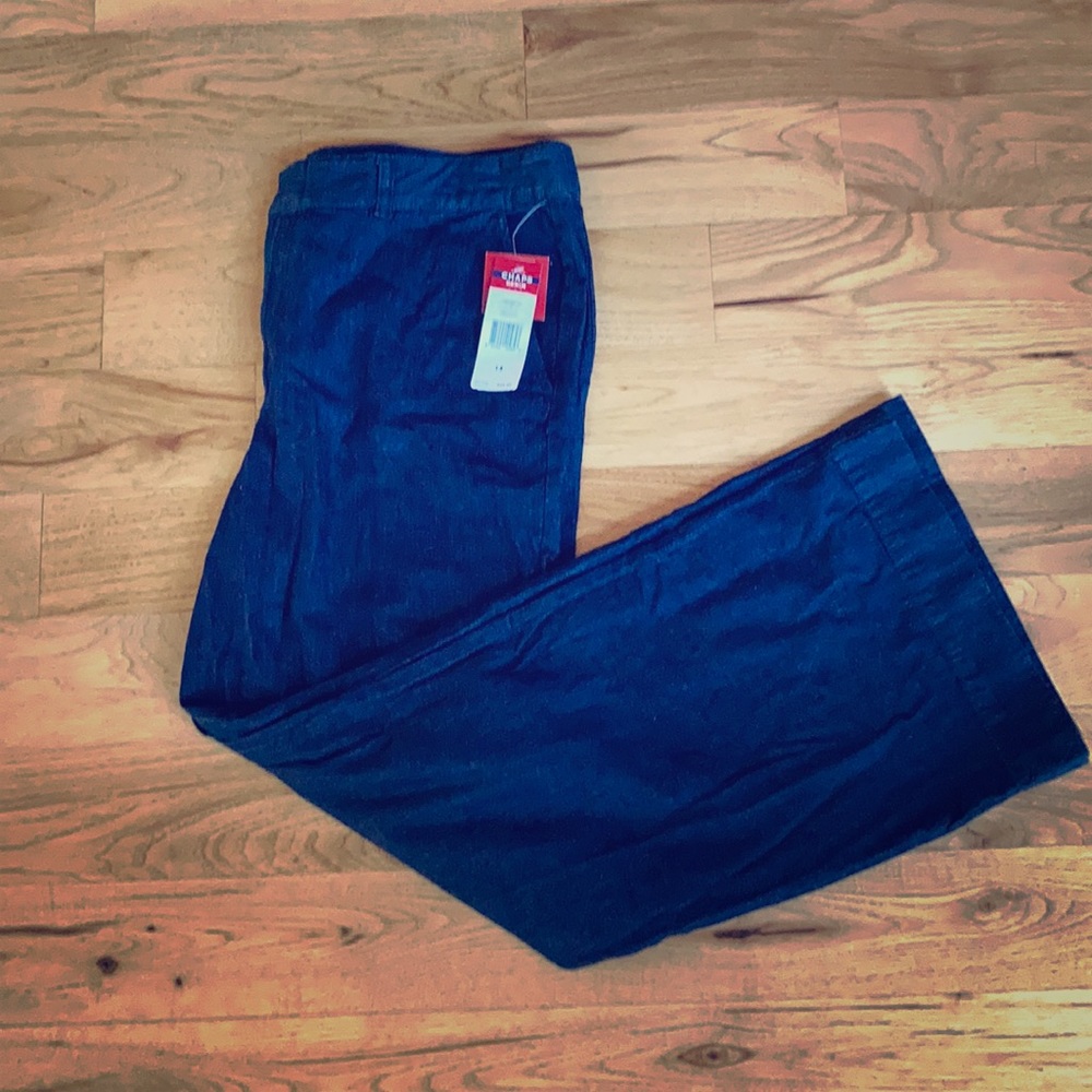 NWT- Chaps Denim- Size 14- Dark Wash